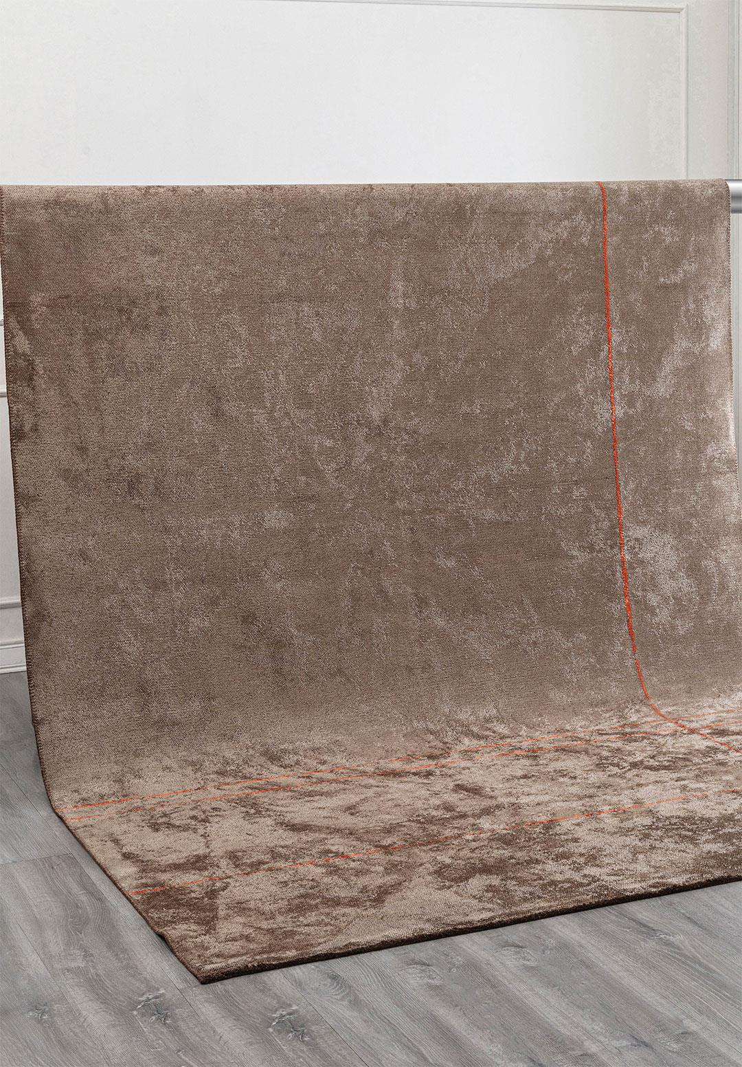TRAIL RUST - KHAKI RUG