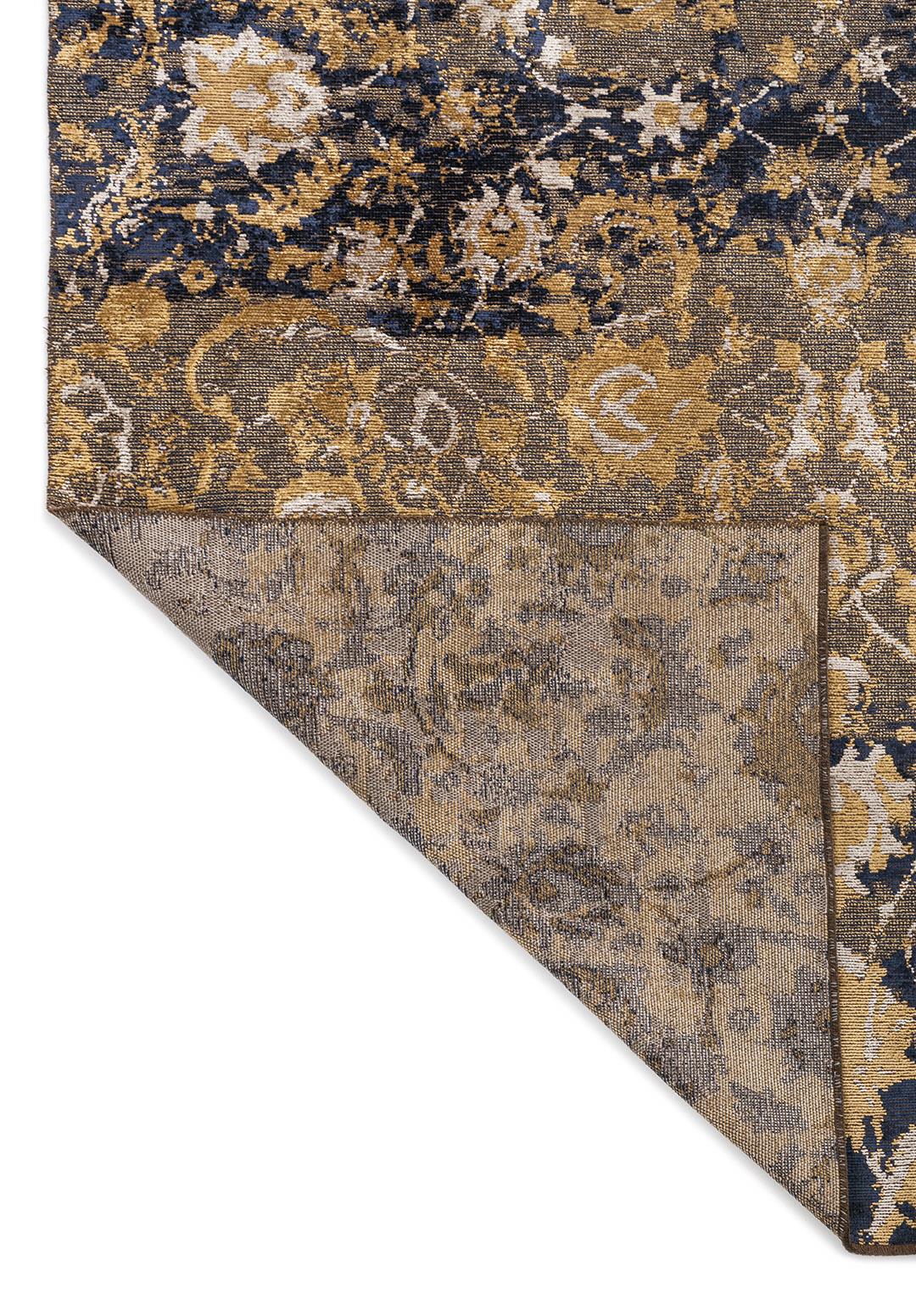 DREAM BONE - GOLD - DARK NAVY RUG