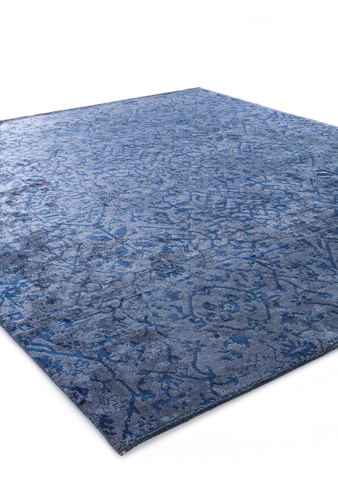 FABLE LIGHT GREY - NAVY BLUE - NAVY BLUE RUG