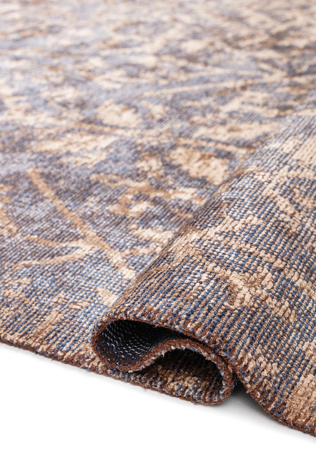 FABLE NAVY BLUE - BEIGE - BEIGE RUG