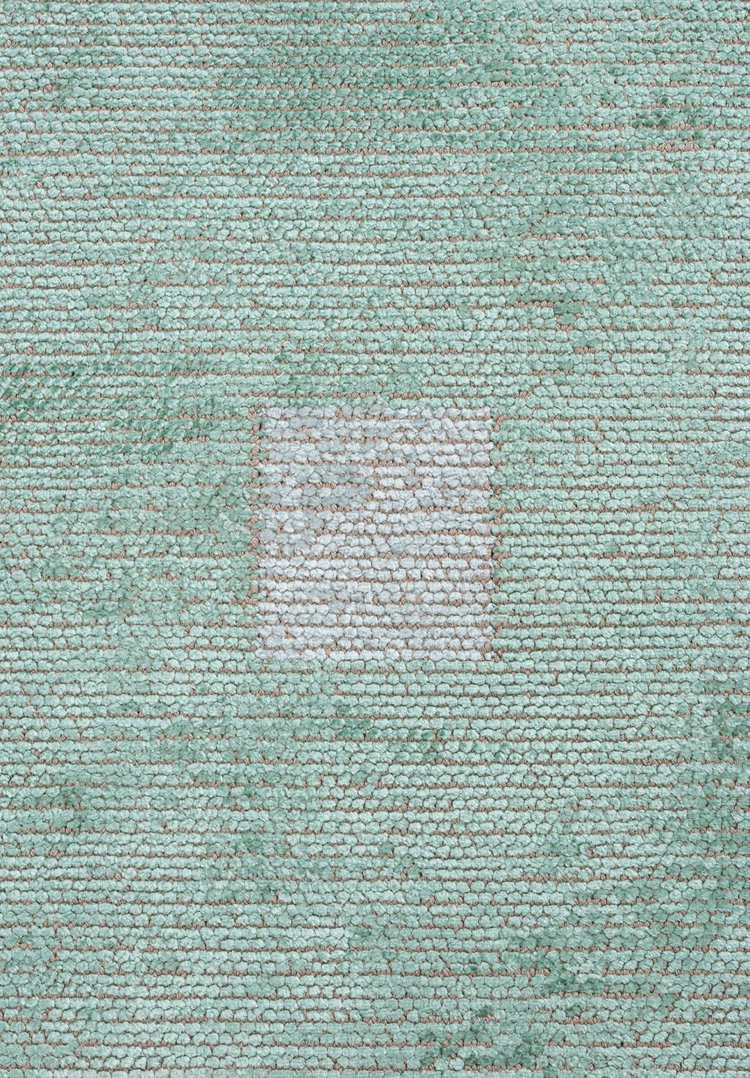 HARMONY RIVER GREEN - ICE BLUE RUG