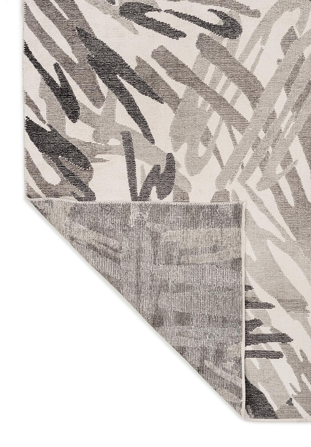 CARNIVAL CHARCOAL - DARK GREY - GREY - ECRU RUG