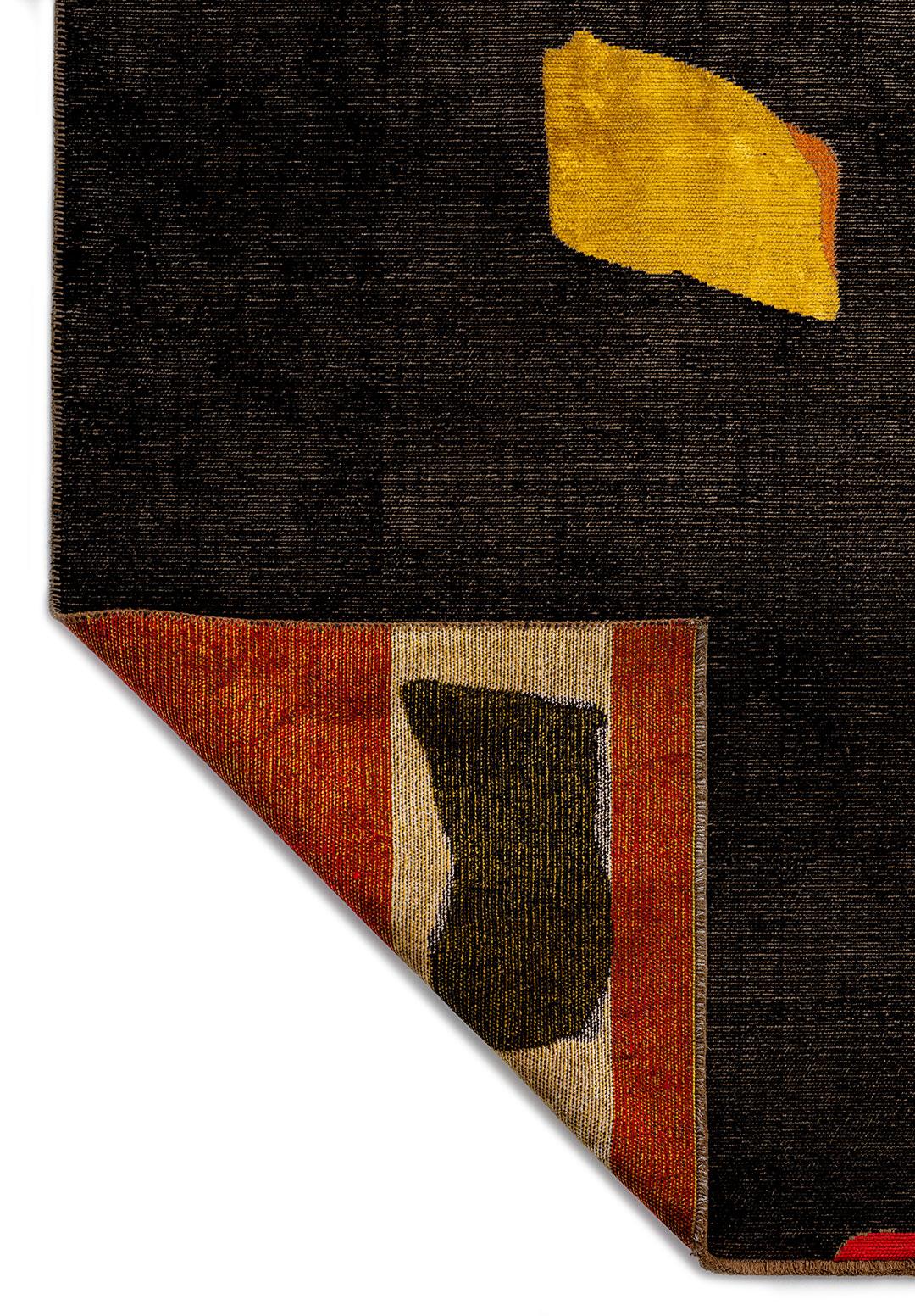 EUPHORIA YELLOW - BONE - RED - TERRA - BLACK RUG