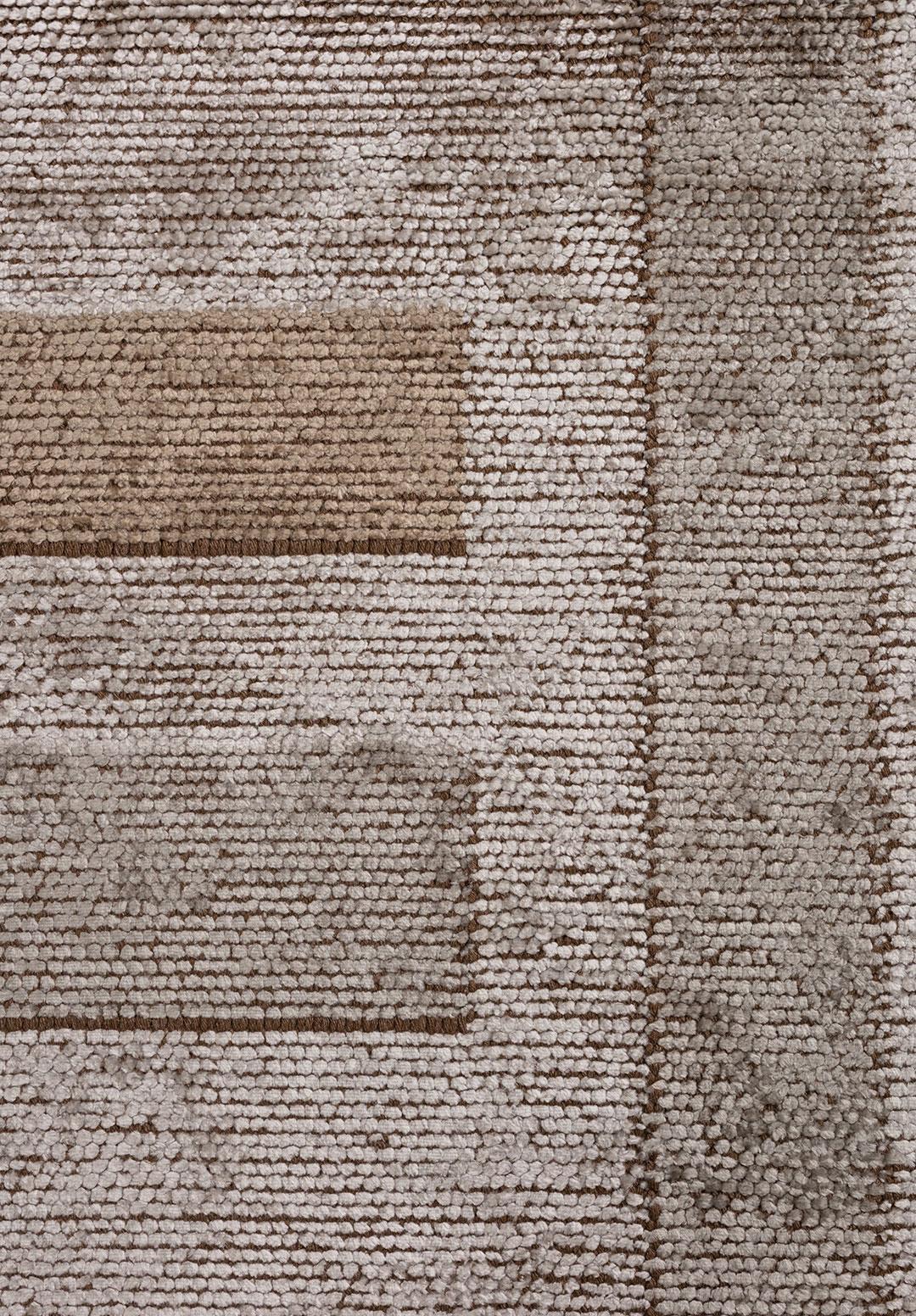 PARCEL NOUGAT - GREY - LIGHT GREY RUG