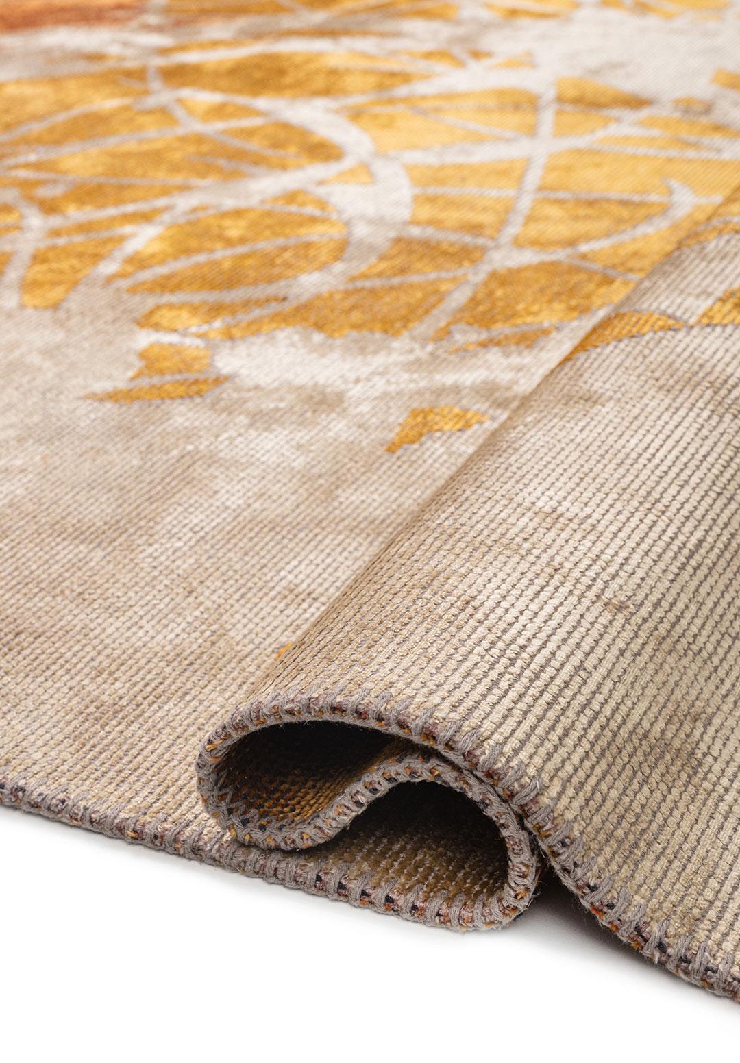 SOLAR TERRA - MUSTARD - RUST - DARK TERRA - CREAM RUG