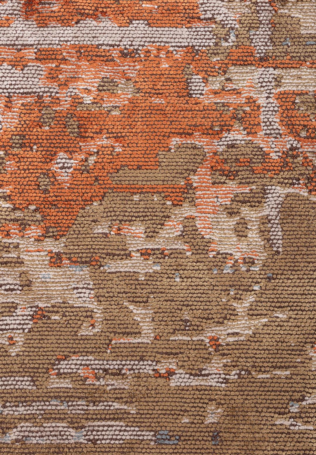 DAWN LIGHT BROWN - TERRA - BLUE - BONE RUG