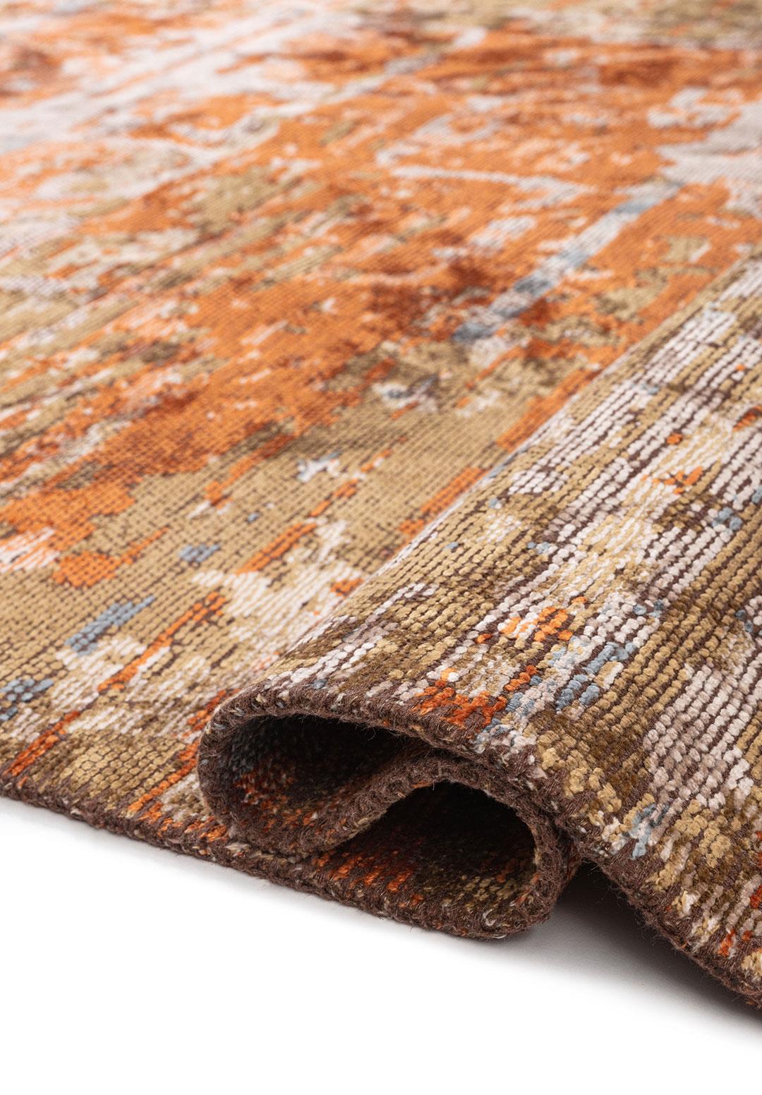 DAWN LIGHT BROWN - TERRA - BLUE - BONE RUG