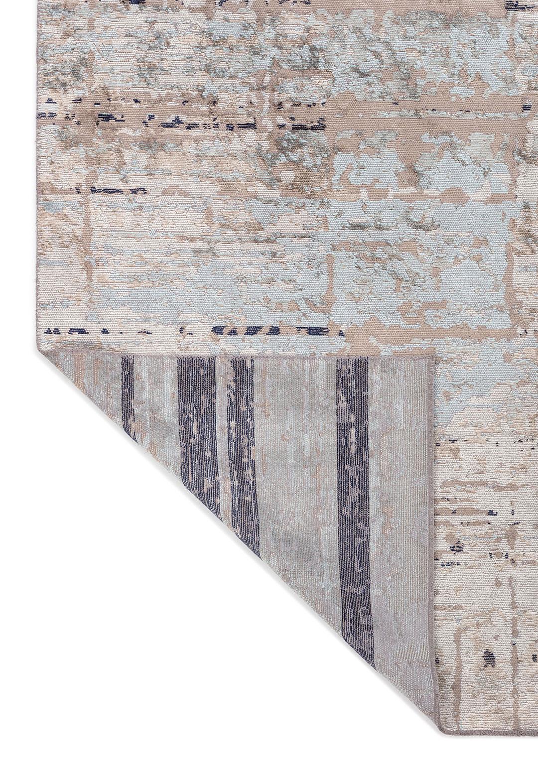 DAWN BONE - ICE BLUE - DARK NAVY - NOUGAT RUG