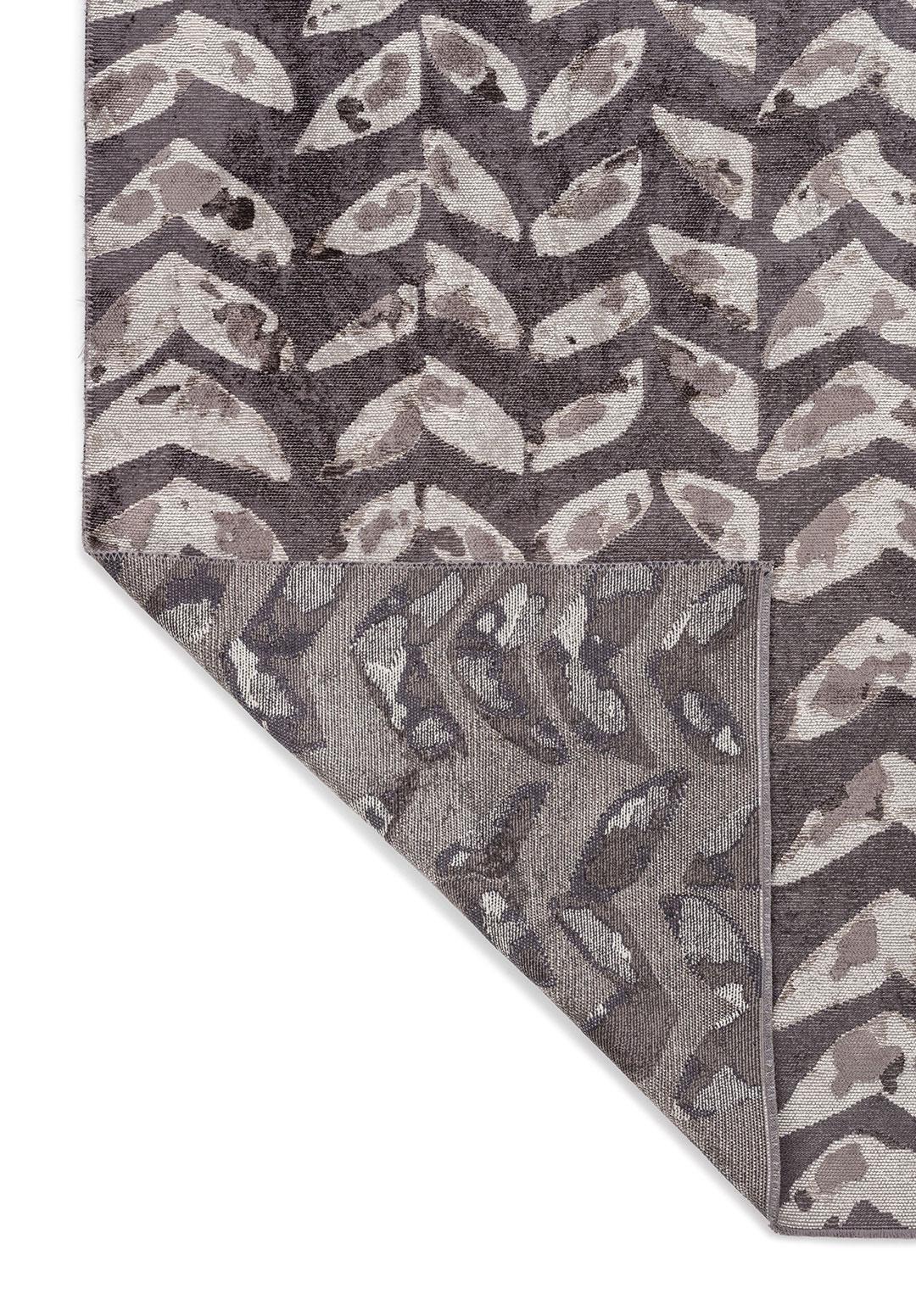 NOVA CHARCOAL - DARK GREY - BONE RUG