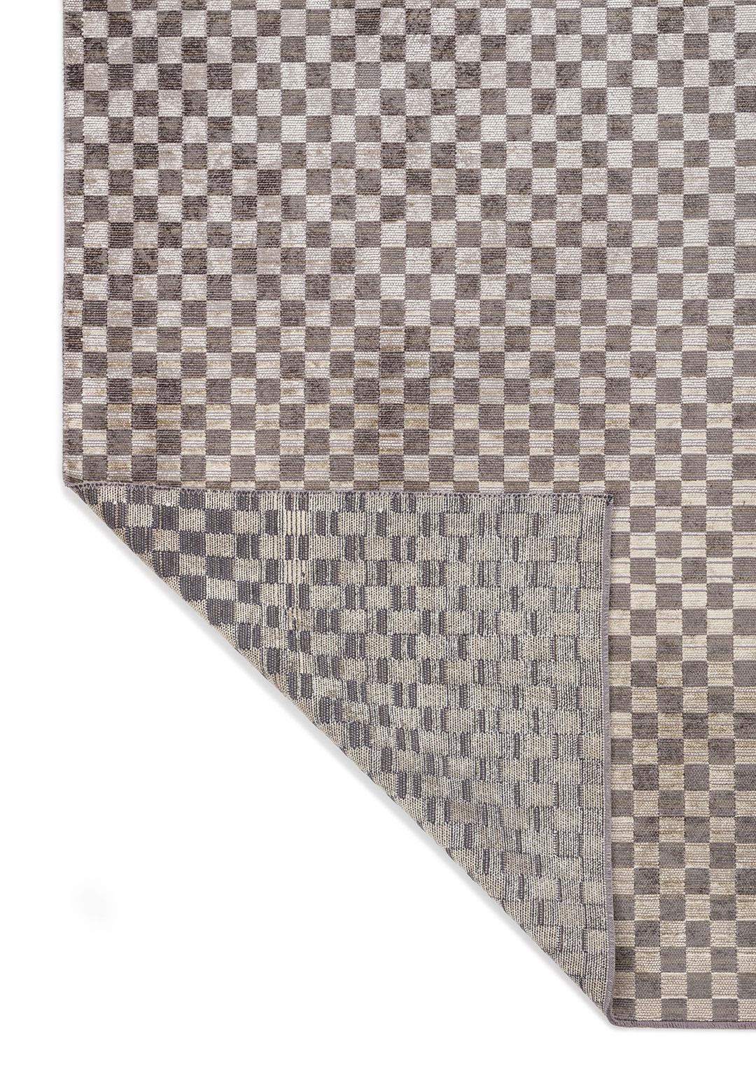 MOSAIC ANTHRACITE - KHAKI - BEIGE - BONE RUG