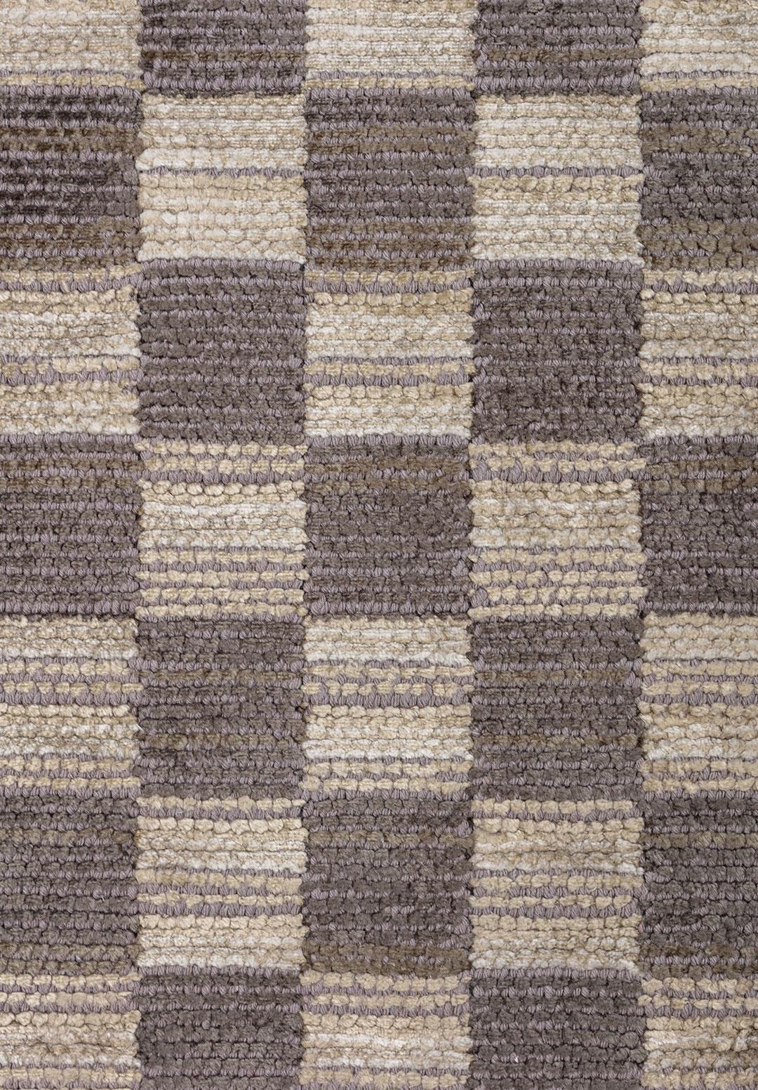 MOSAIC ANTHRACITE - KHAKI - BEIGE - BONE RUG