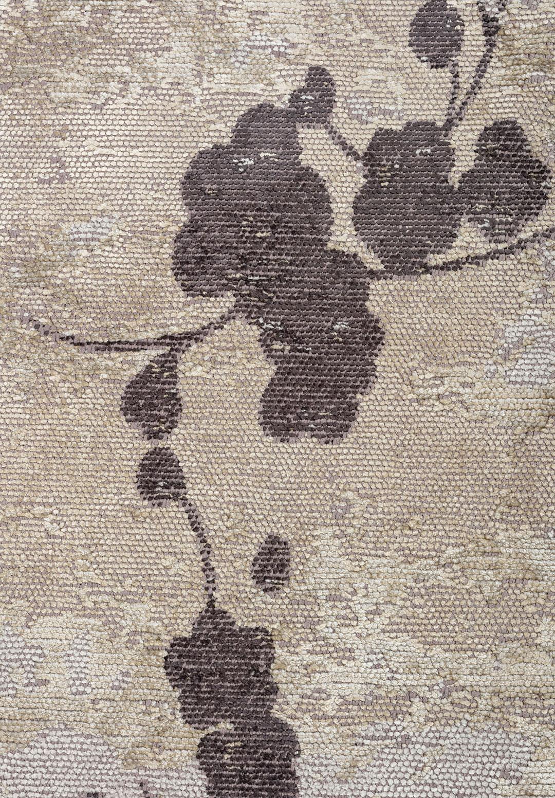 BLOSSOM CHARCOAL - CREAM - BONE RUG