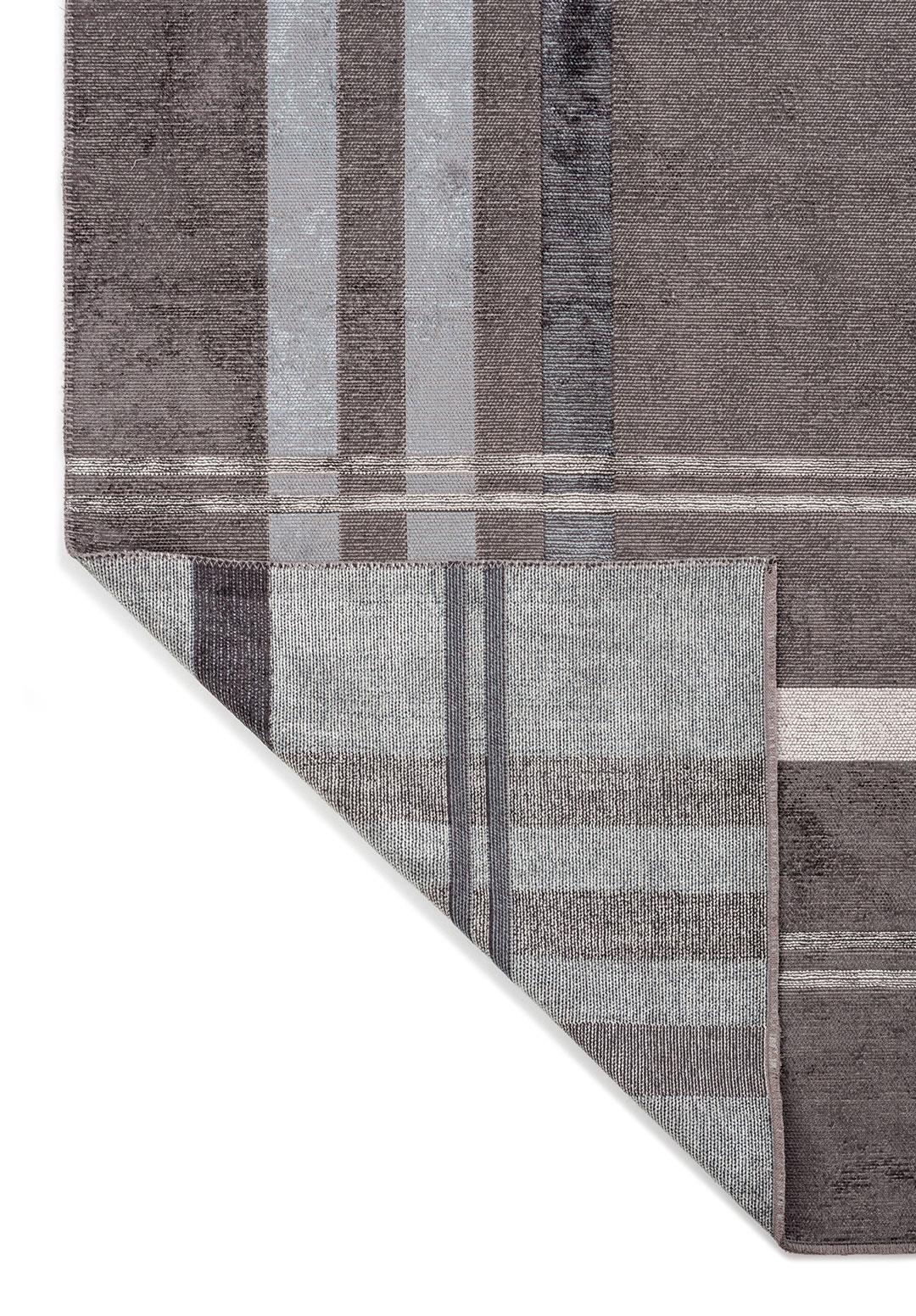 SCOTCH BLUE - BONE - CHARCOAL RUG