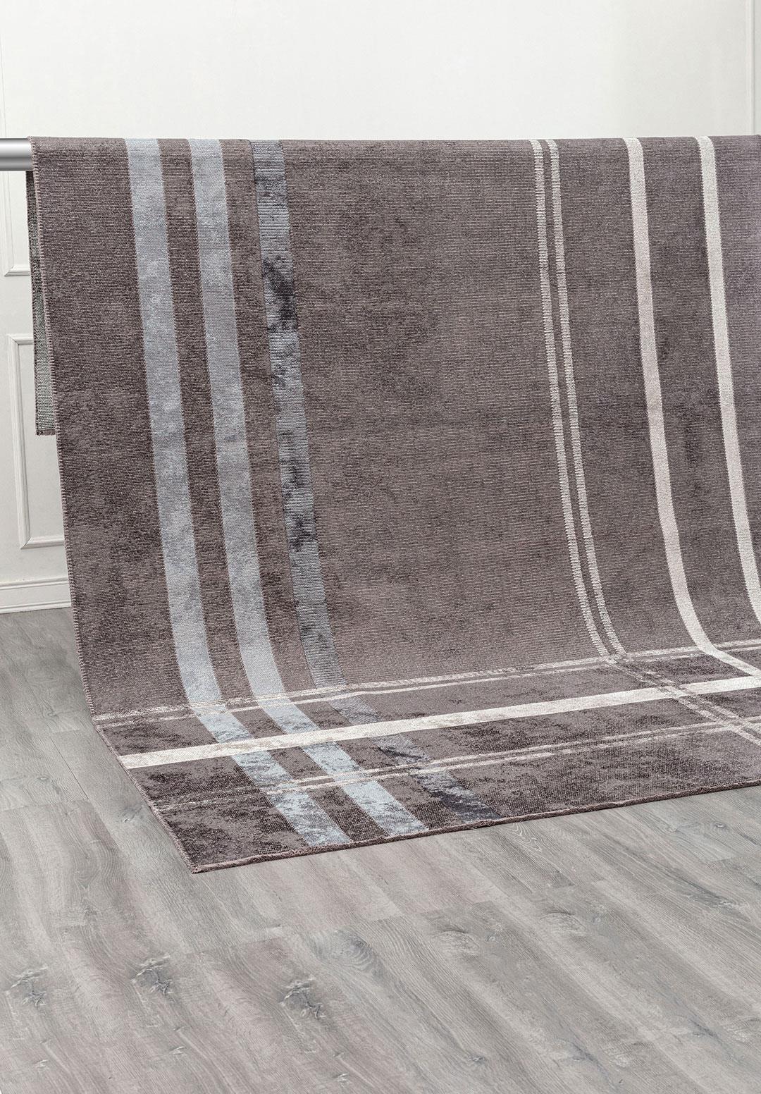 SCOTCH BLUE - BONE - CHARCOAL RUG