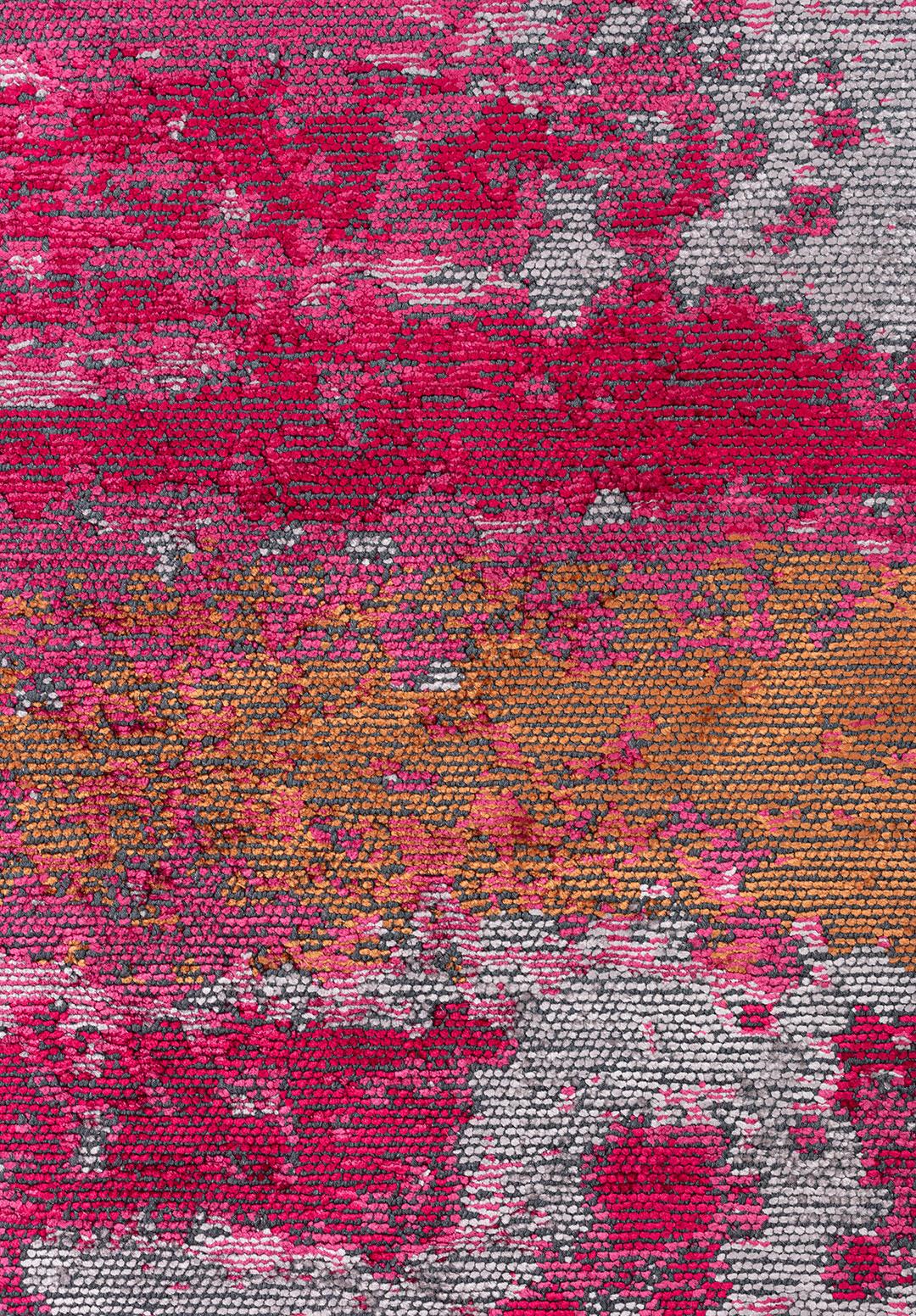 OASIS PURPLE - CHERRY - MAGENTA - TERRA - FUSCHIA - LIGHT GREY RUG