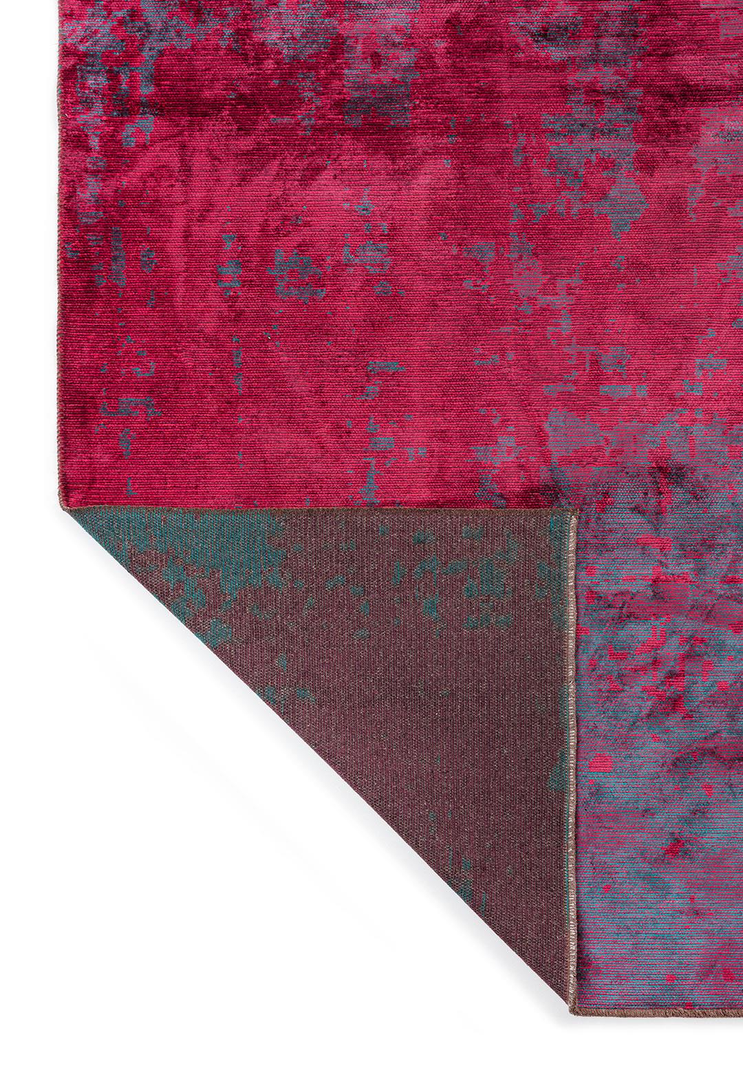 HORIZON MAGENTA - DARK DAMSON - DARK TURQUOISE RUG