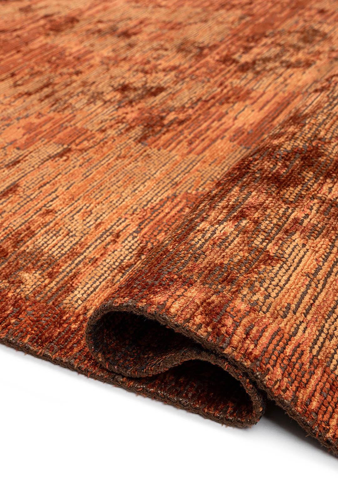 TRUGA DARK TERRA - RUST - TERRA RUG