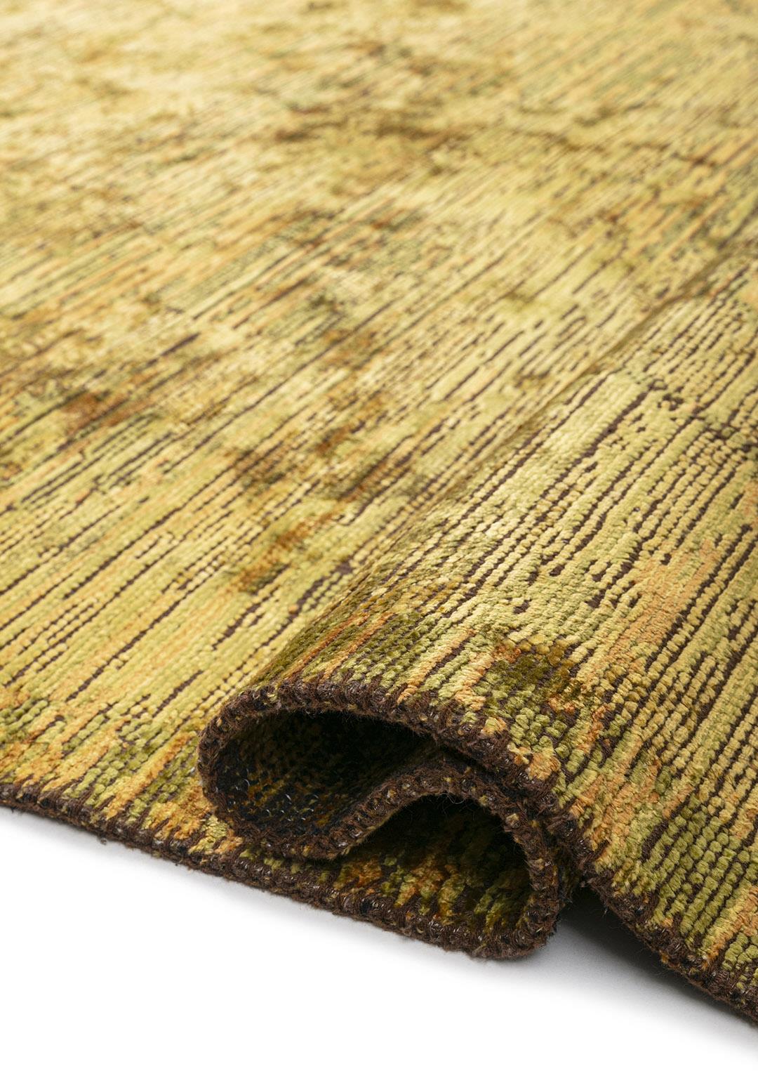 THALIA MUSTARD - KIWI - YELLOW RUG