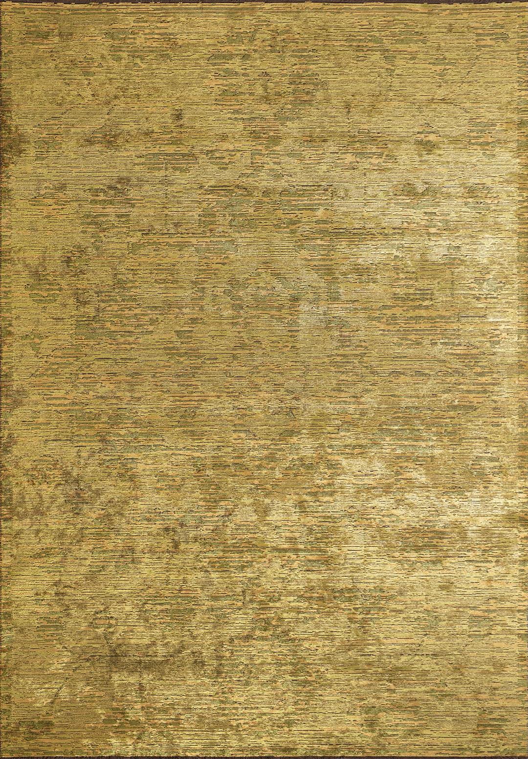 THALIA MUSTARD - KIWI - YELLOW RUG