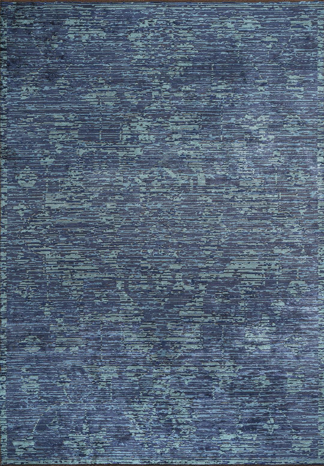THALIA DARK NAVY - TURQUOISE - NAVY BLUE RUG