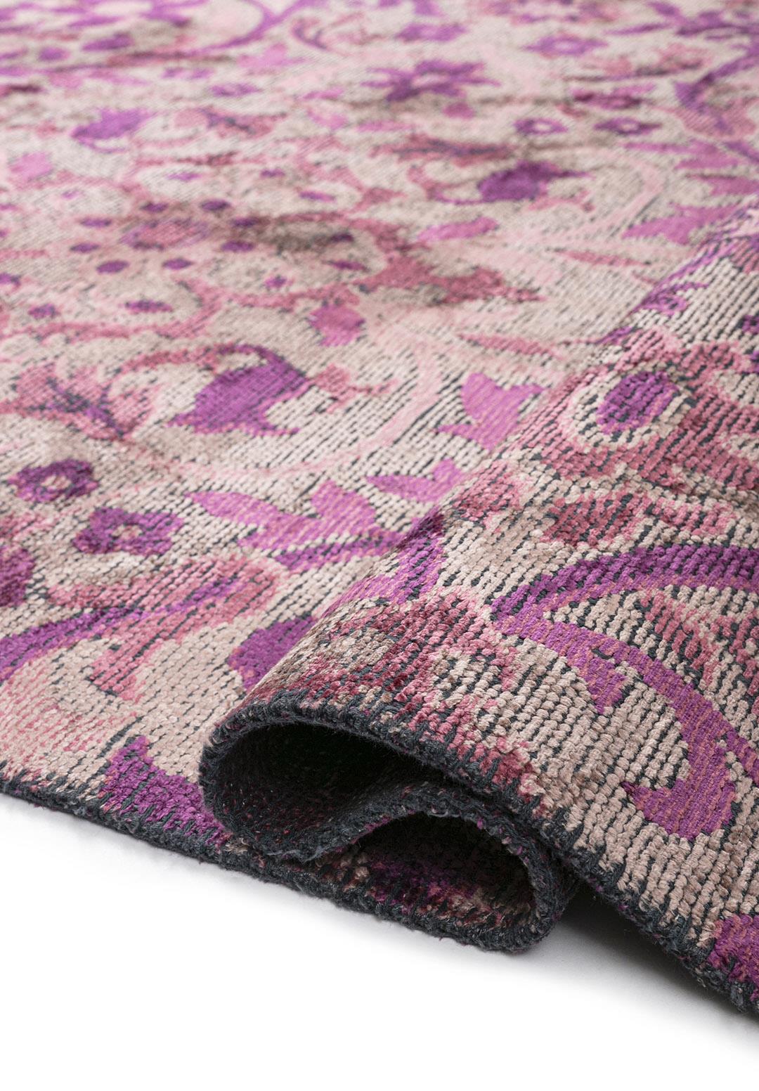 VIOLETTA COPPER - ROSE - PURPLE RUG