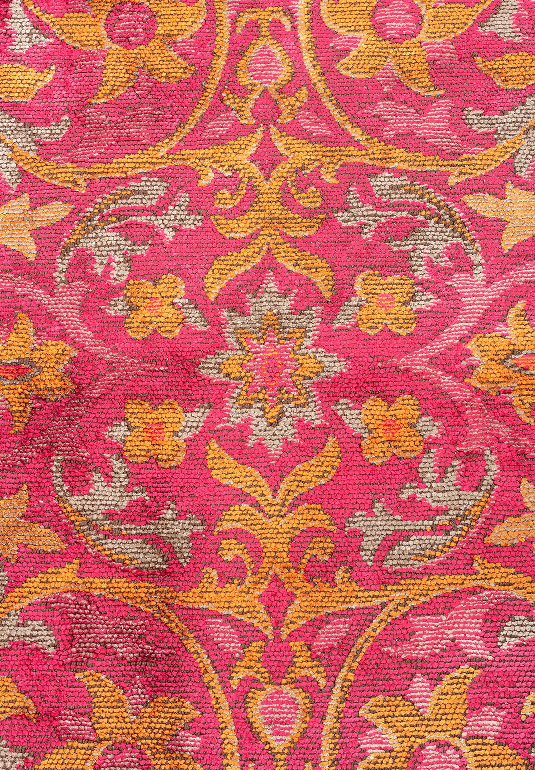 VIOLETTA FUSCHIA - NOUGAT - ORANGE RUG