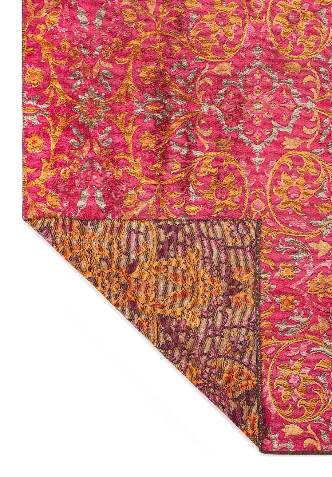 VIOLETTA FUSCHIA - NOUGAT - ORANGE RUG