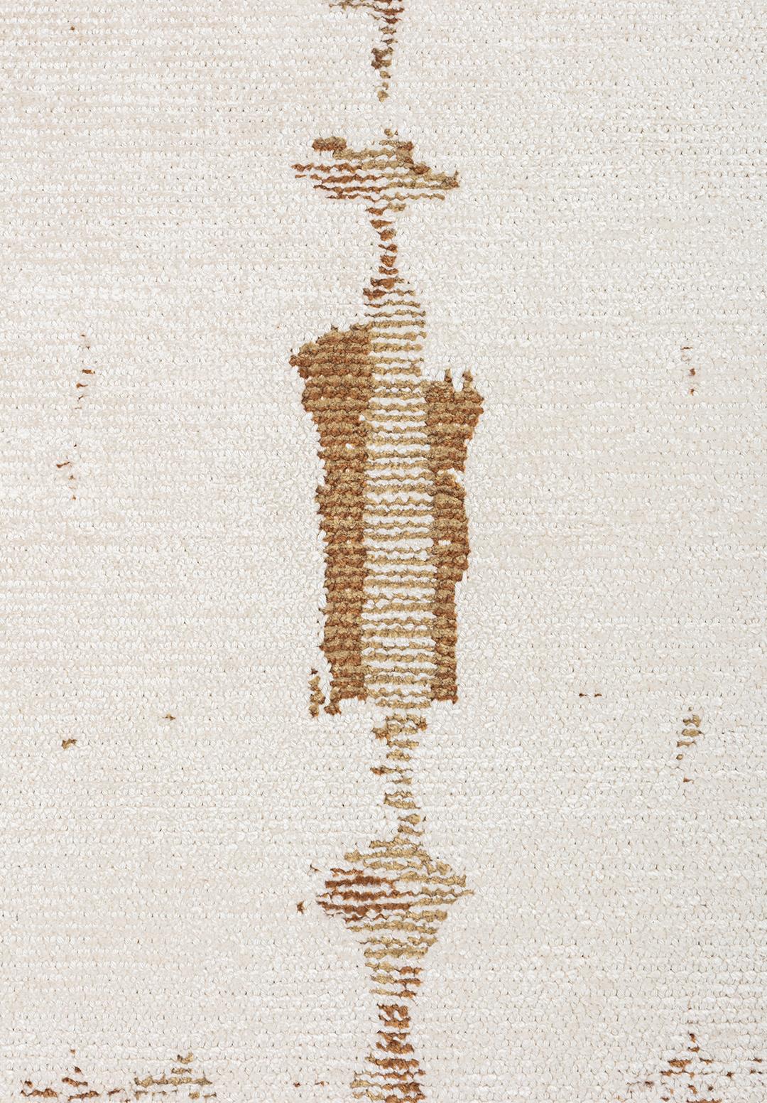 MAYA CACAO - LIGHT BROWN - LIGHT CREAM RUG