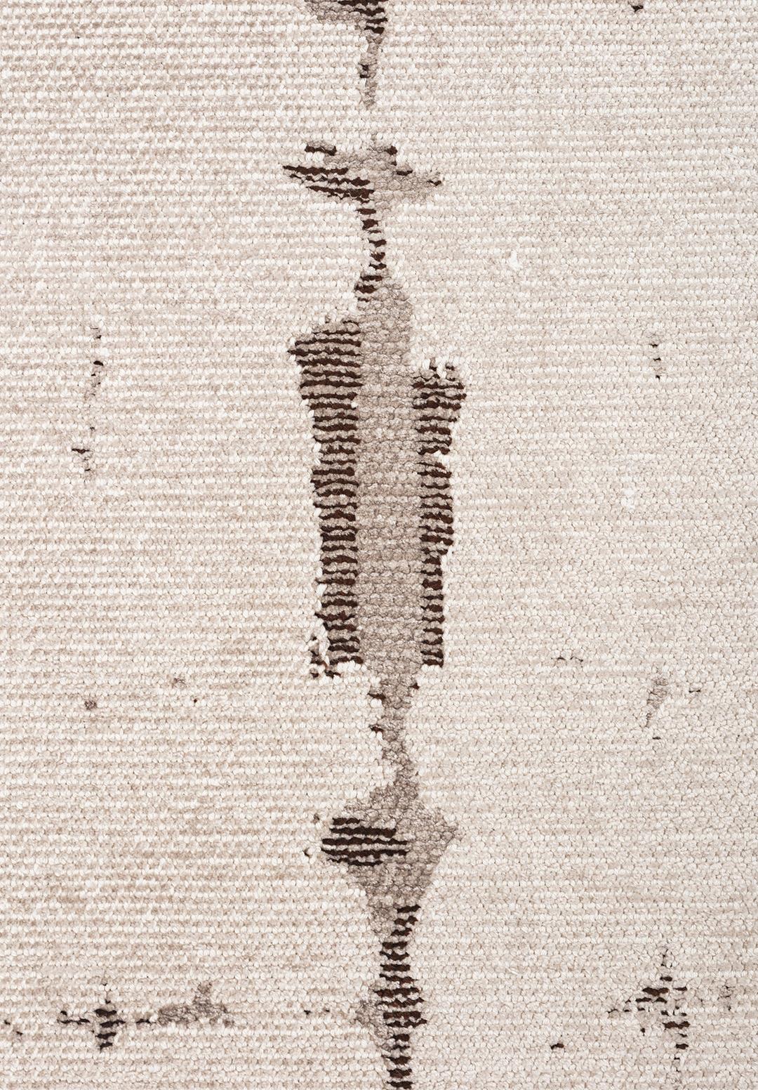 MAYA DARK BROWN - NOUGAT - STONE RUG