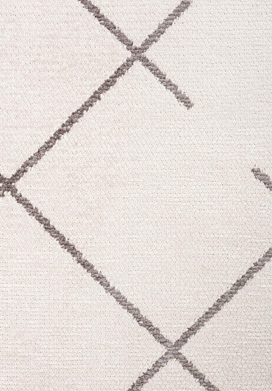 FUSE DARK GREY - GREY - ECRU RUG