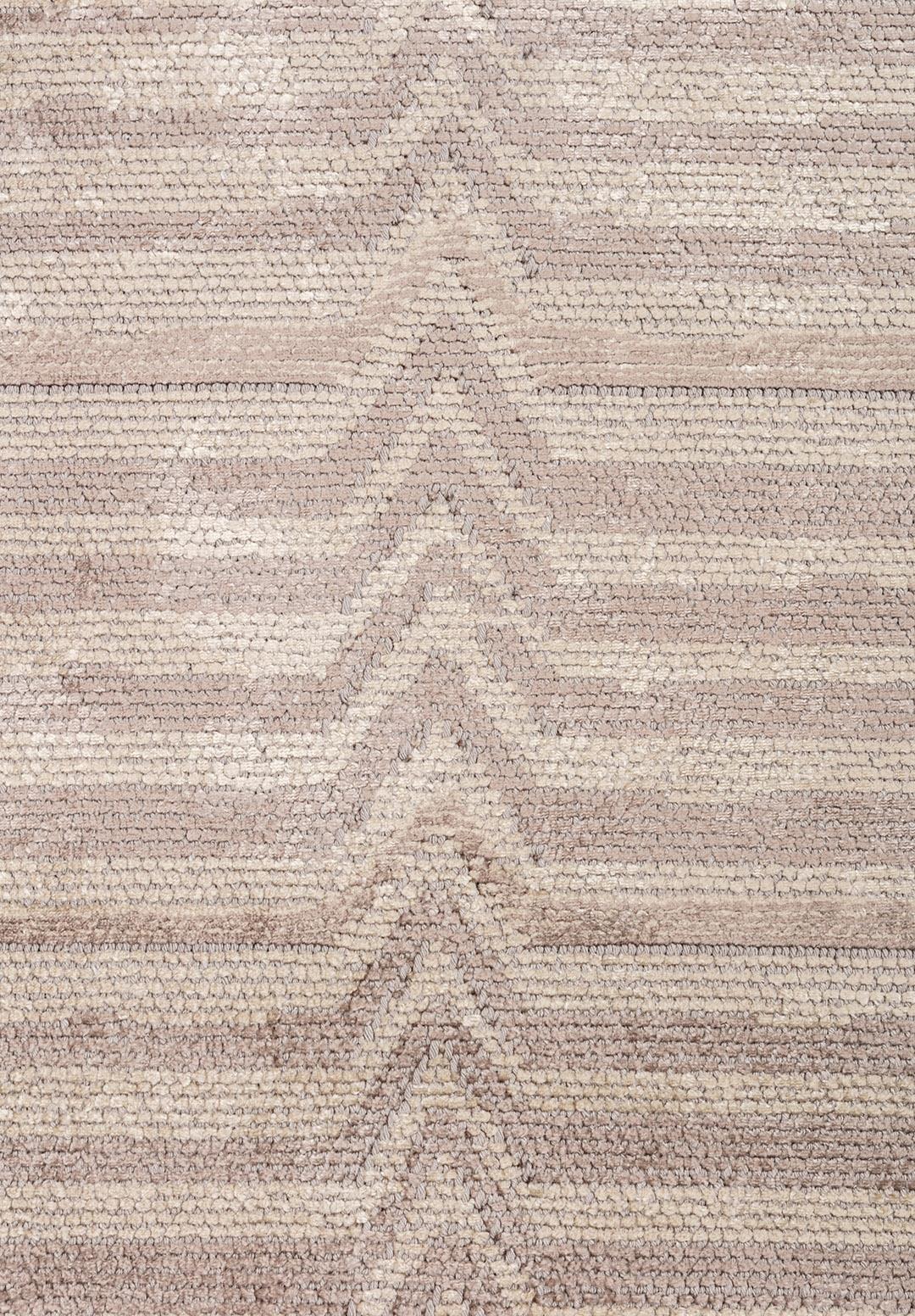 INCA NOUGAT - BEIGE - WHITE RUG