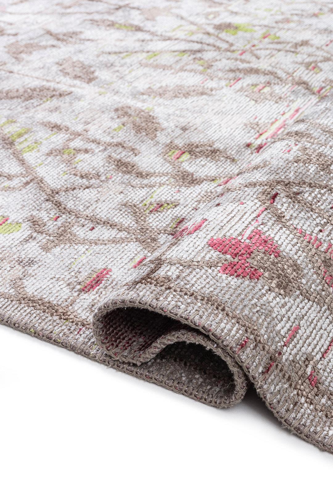 FLEUR BONE - NOUGAT - ROSE - OLIVE GREEN - DAMSON RUG