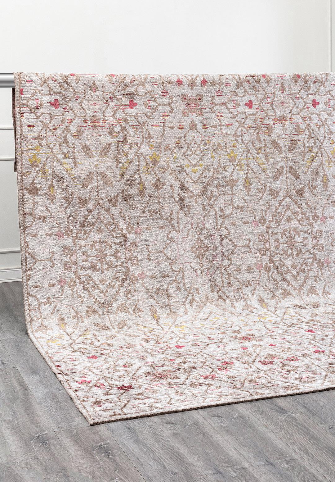 FLEUR BONE - NOUGAT - ROSE - OLIVE GREEN - DAMSON RUG