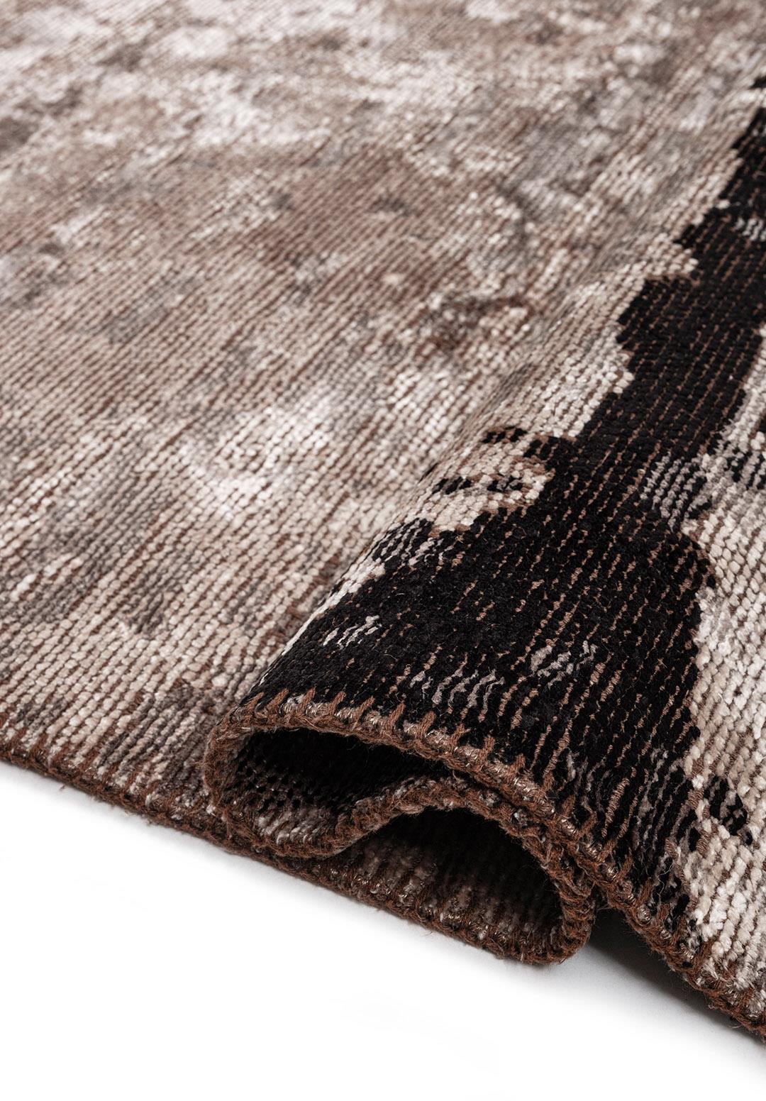 DUSK BLACK - DARK GREY - BONE RUG
