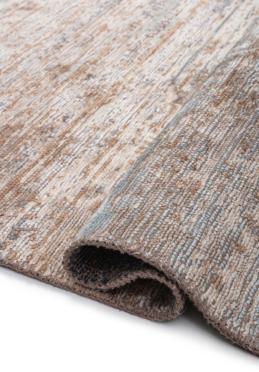 DRIFT WHITE - DARK BEIGE - BLUE - ICE BLUE RUG