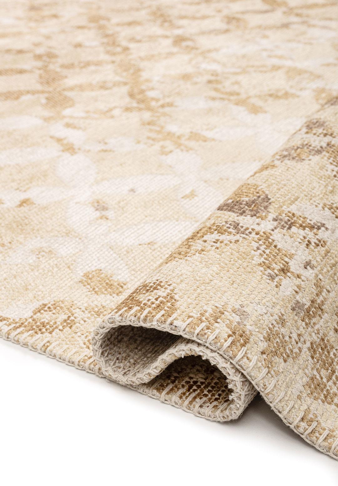 LILY NOUGAT - DARK BEIGE - CREAM - ECRU RUG