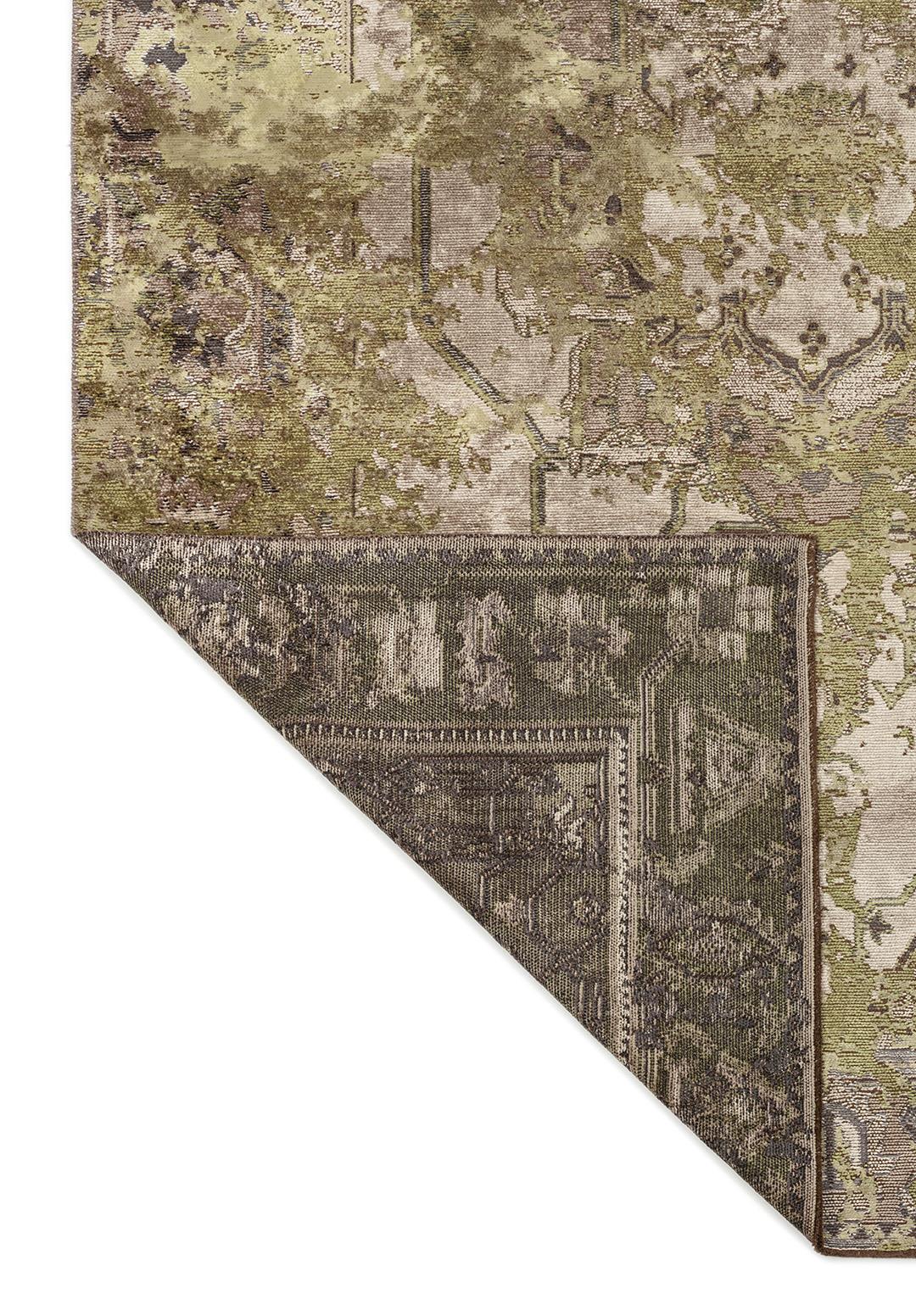 MONARCH ERA GREEN - DARK GREY - LIGHT GREY - CHARCOAL RUG