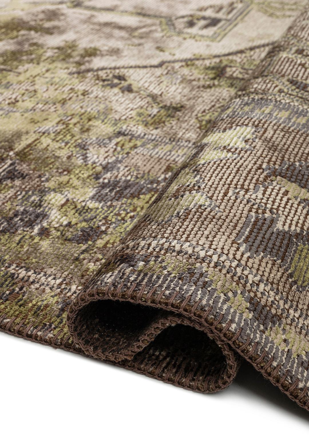 MONARCH ERA GREEN - DARK GREY - LIGHT GREY - CHARCOAL RUG