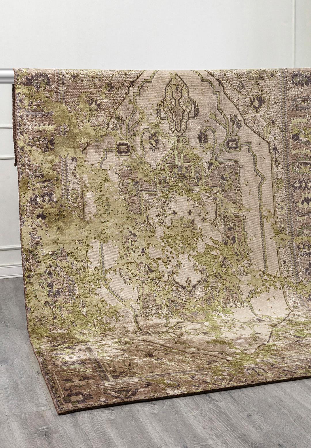 MONARCH ERA GREEN - DARK GREY - LIGHT GREY - CHARCOAL RUG