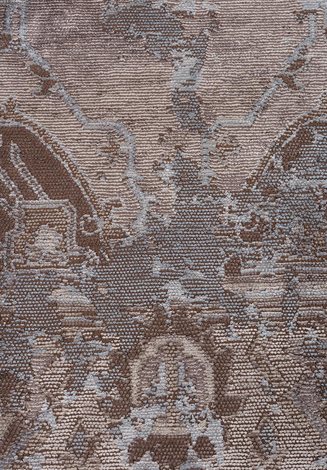 MONARCH ERA BLUE - STONE - DARK MINK - NOUGAT RUG