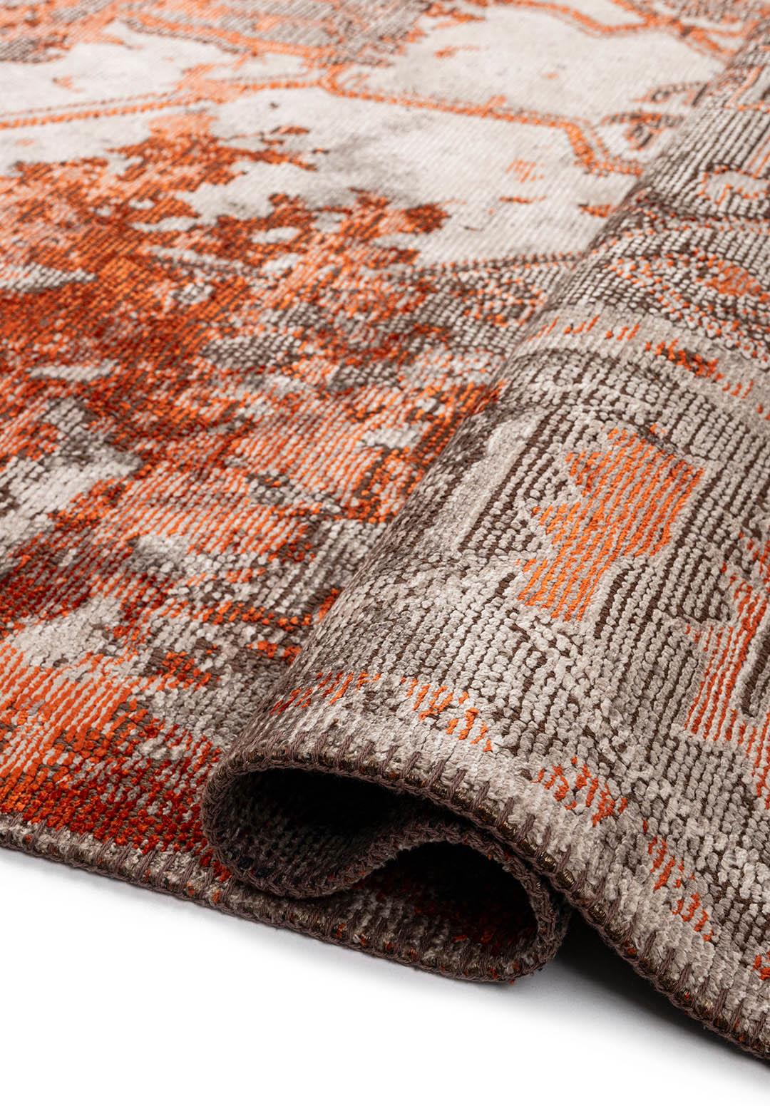 MONARCH ERA RUST - GREY - LIGHT GREY - DARK GREY RUG