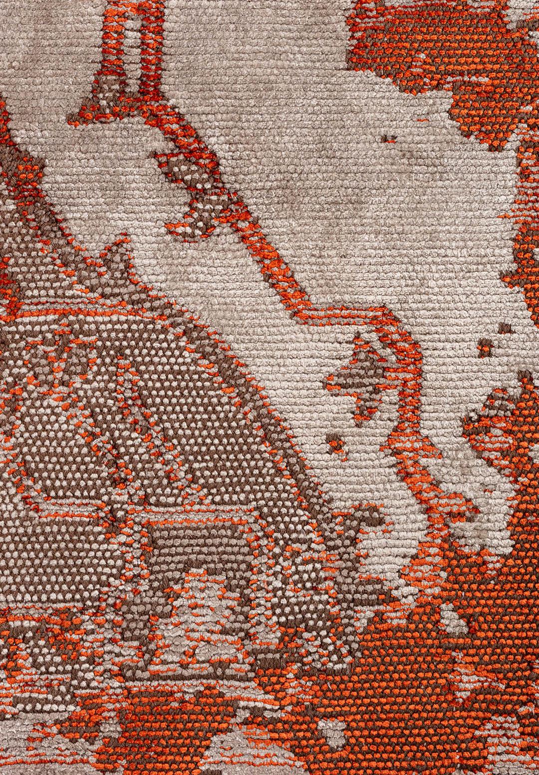 MONARCH ERA RUST - GREY - LIGHT GREY - DARK GREY RUG