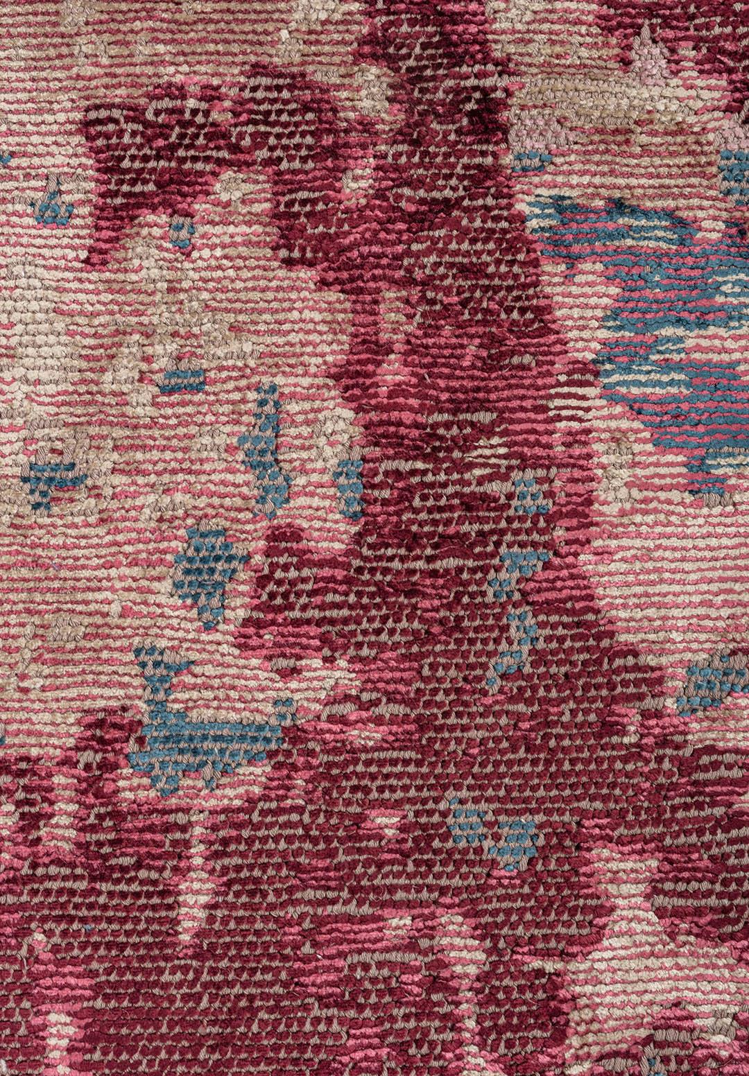 SERENITY BEIGE - ROSE - CHERRY - PETROL - ICE BLUE - DAMSON RUG