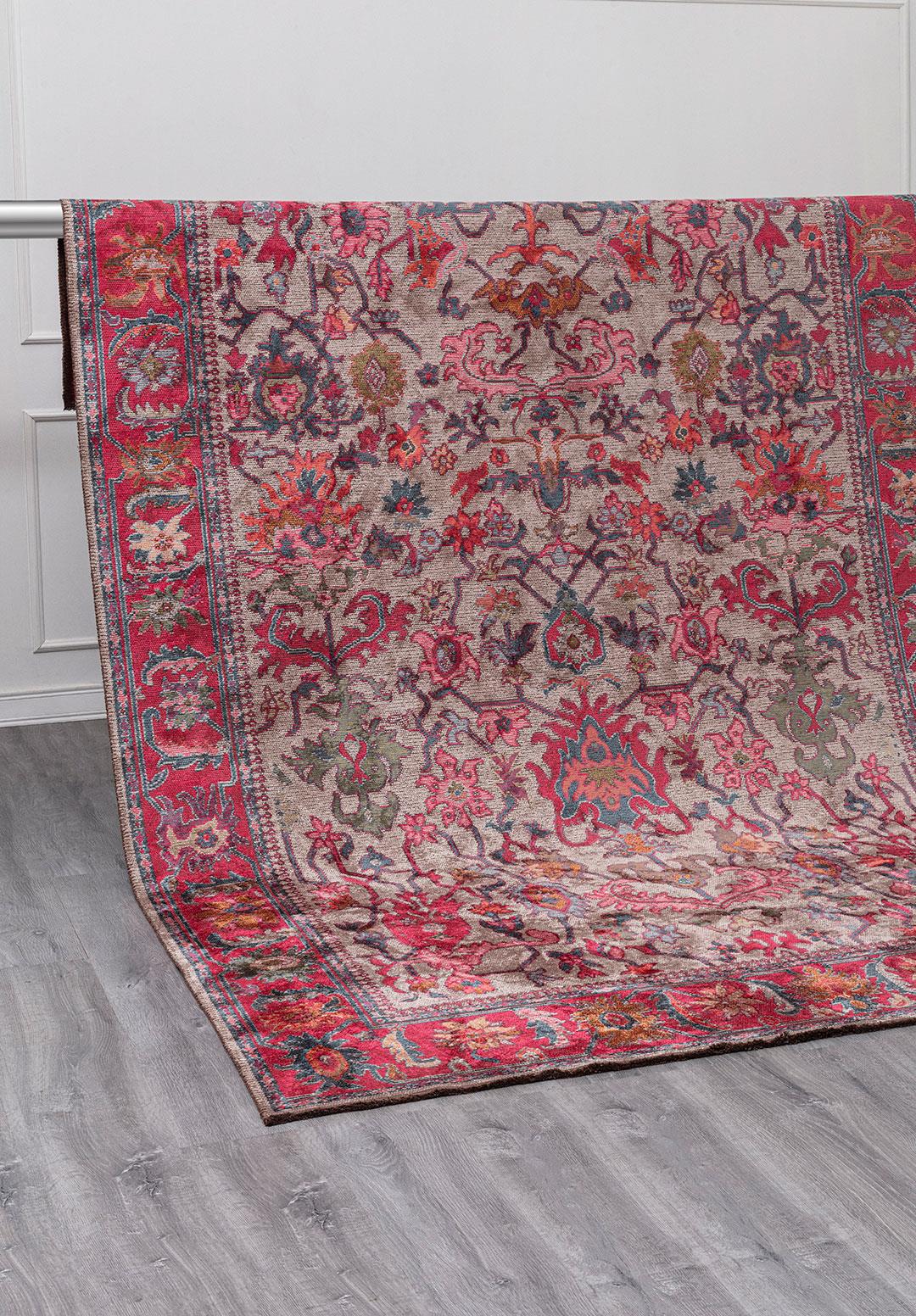 MAJESTY FUSCHIA - PETROL - TERRA - ICE BLUE - GREEN RUG