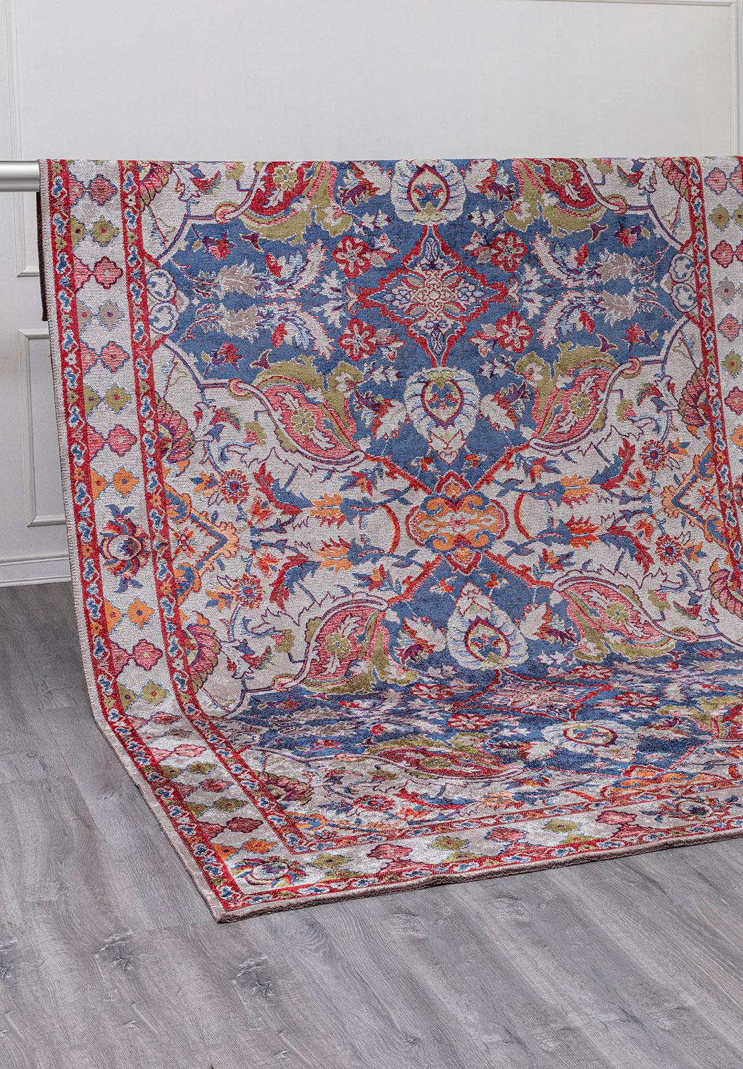 FORTRESS LIGHT GREY - GREEN - RED - NAVY BLUE - TERRA - DARK GREY RUG