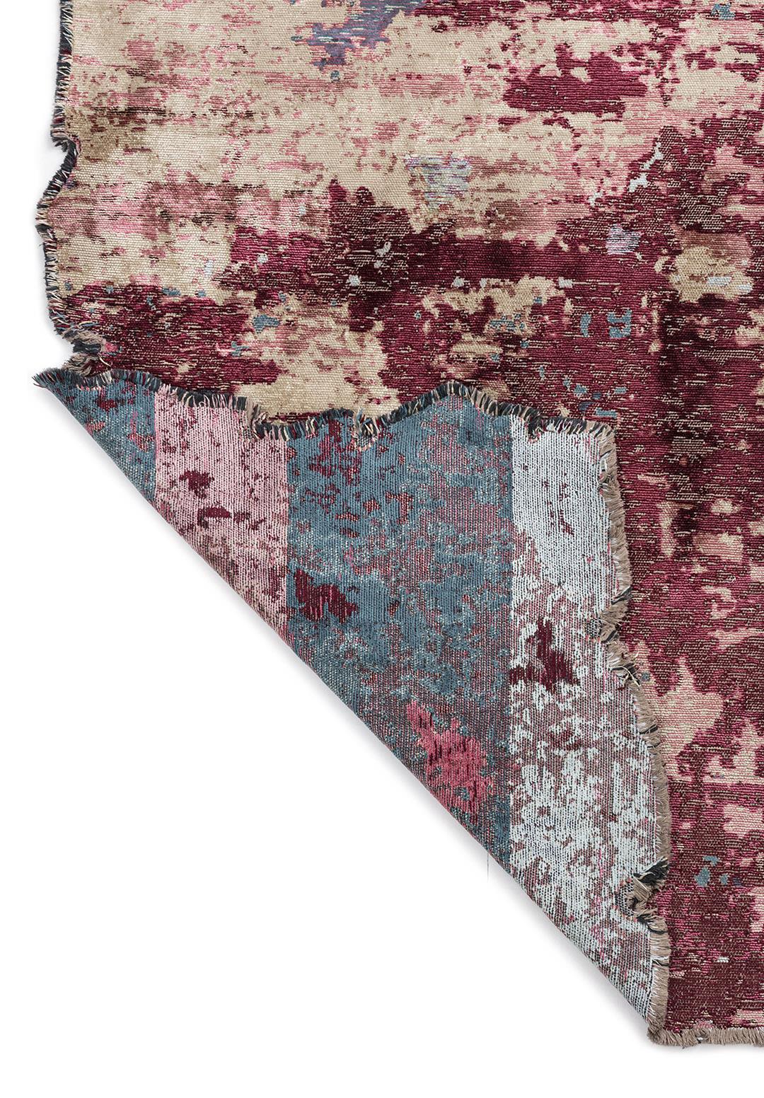 SERENITY BEIGE - ROSE - CHERRY - PETROL - ICE BLUE - DAMSON RUG