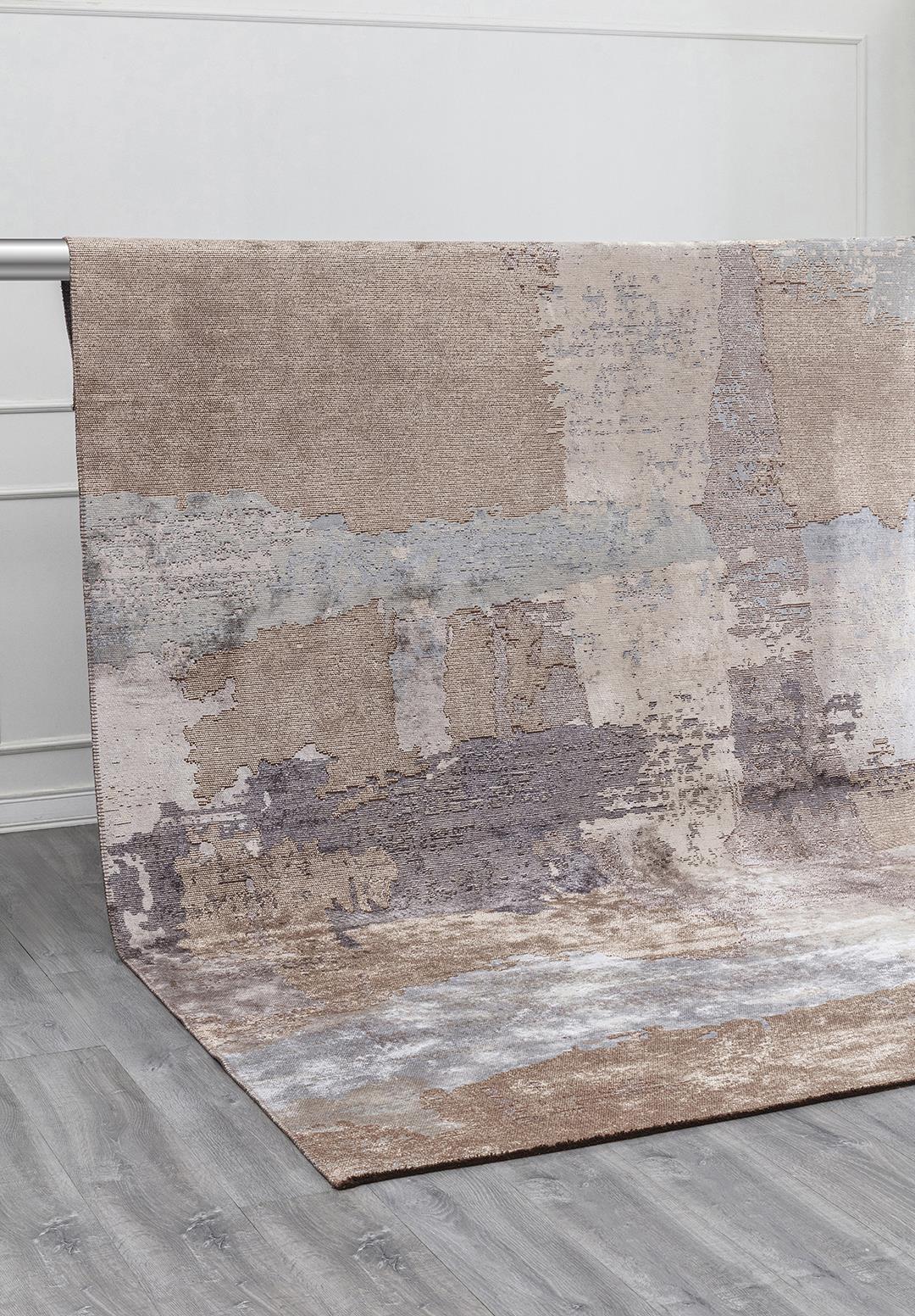 LUSH LIGHT GREY - GREY - BLUE - BEIGE - CHARCOAL - ICE BLUE RUG