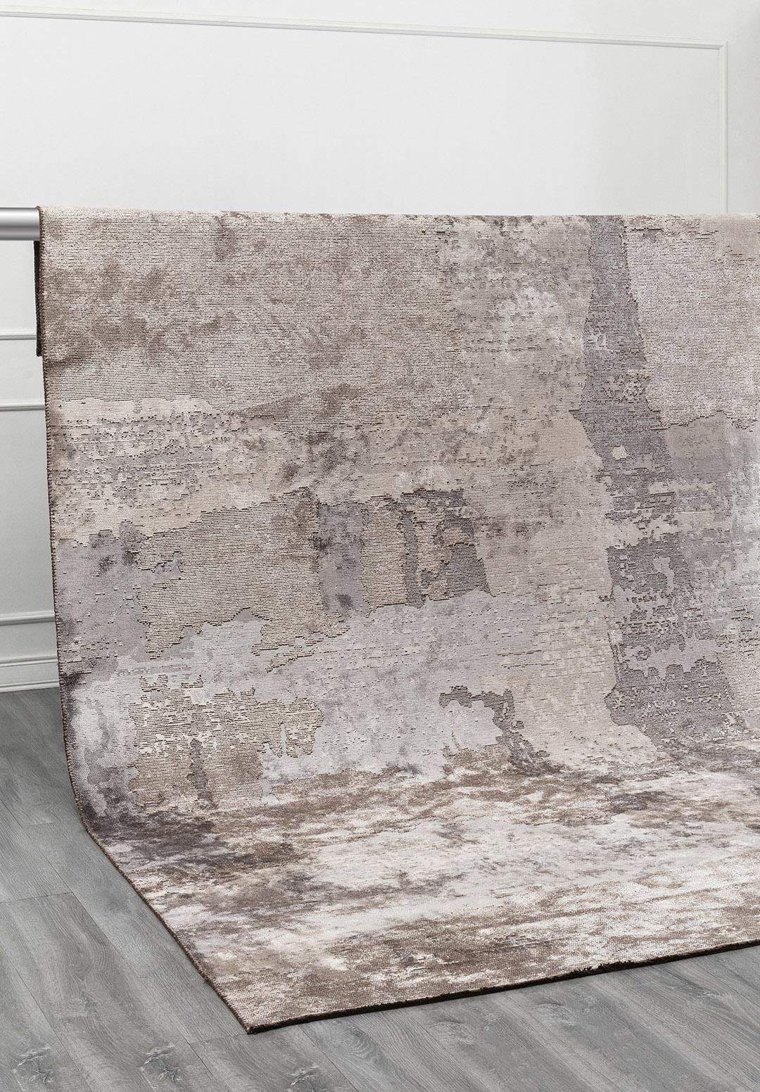 LUSH GREY - DARK GREY - NOUGAT - CREAM - LIGHT GREY - STONE RUG