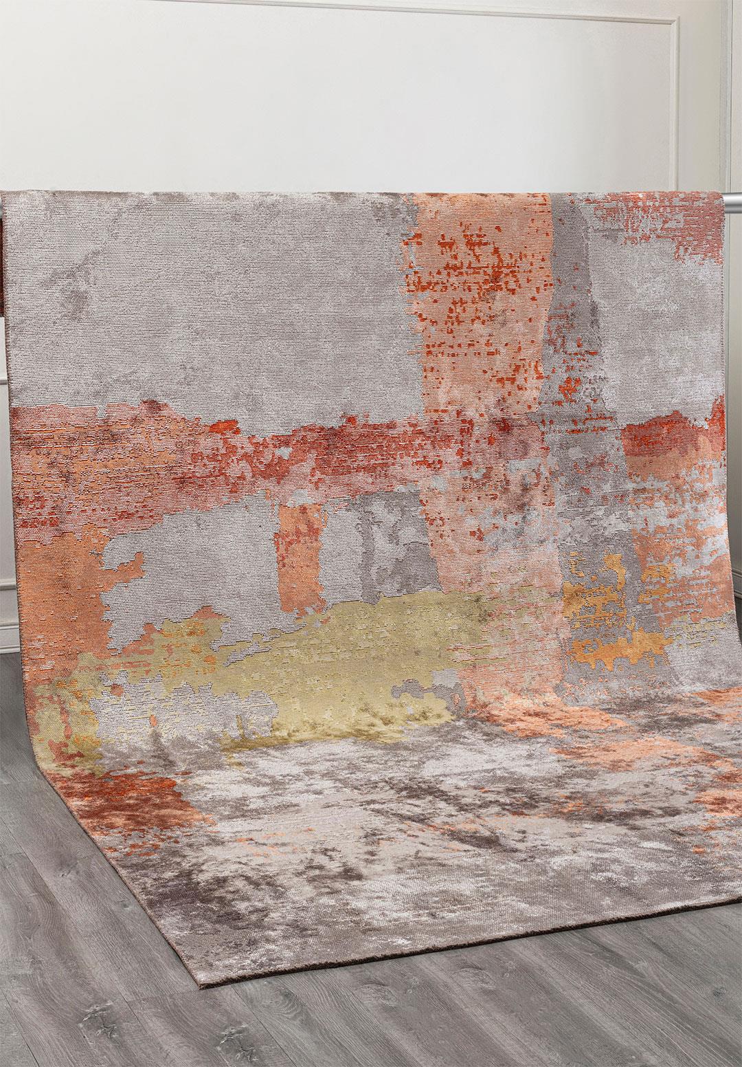 LUSH GREY - TERRA - RUST - LIGHT GREY - OLIVE GREEN - DARK GREY RUG