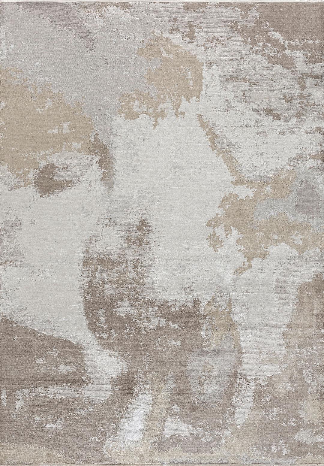 MIST WHITE - BEIGE - LIGHT GREY - NOUGAT RUG